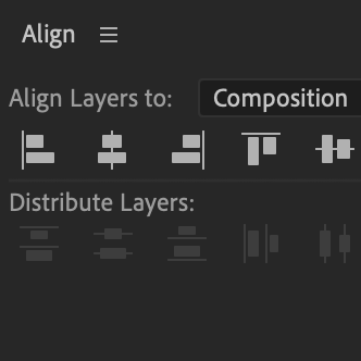 Align Panel