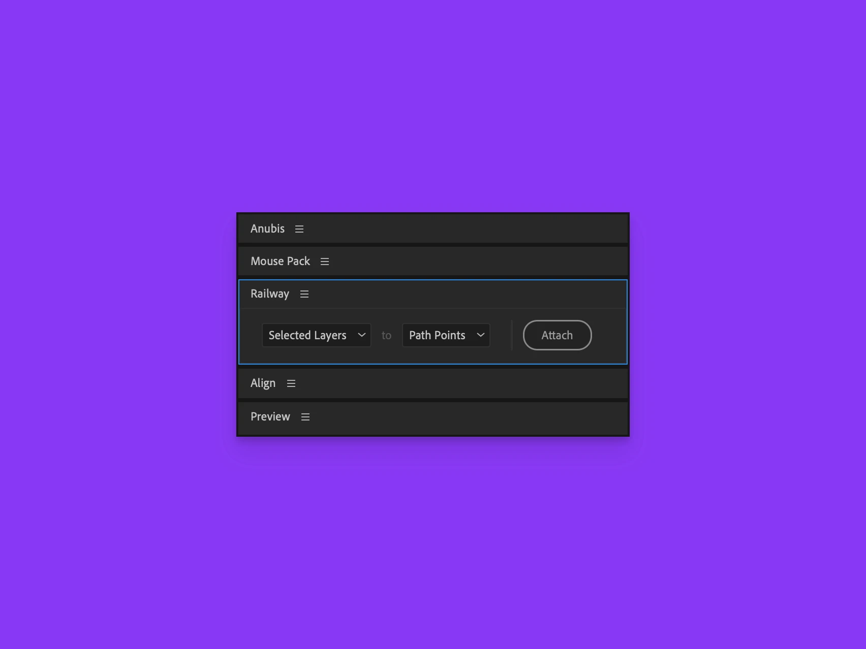 Railway Demo Picture Inside After effects
