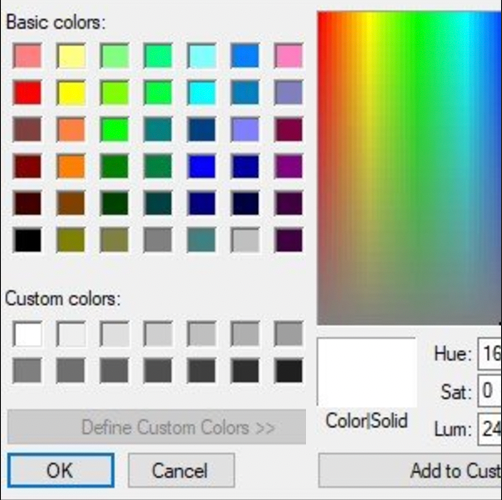 Windows Color Picker