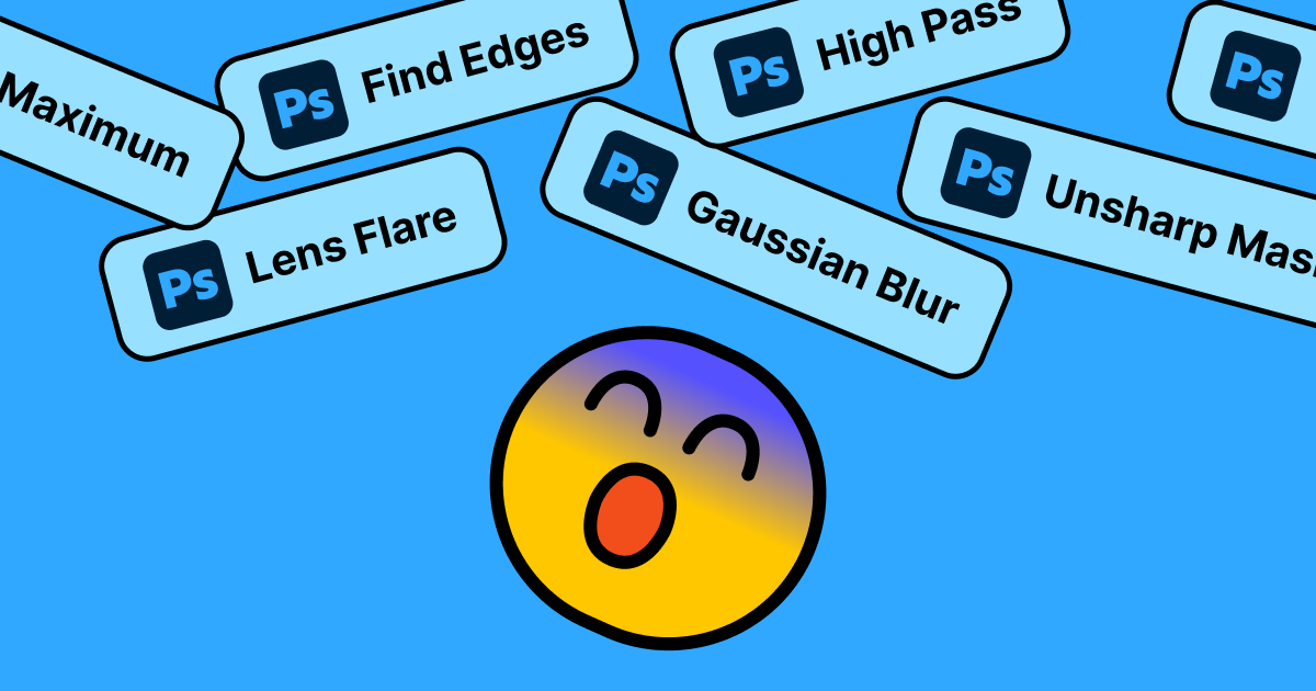 Oh No My Photoshop Filters!